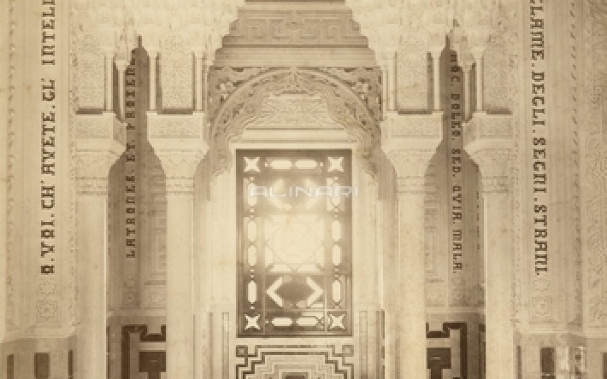<caption>Interno del castello di Sammezzano; proprietario e committente originario: Ferdinando Panciatichi Ximenes d Aragona (Firenze 1813  Sammezzano 1897)</caption>1880-1890Panciatichi Ximenes dAragona, Ferdinando1853Reggello - 